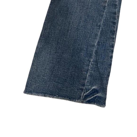 Free People Vintage Silver Rivet Jeans Ruff cut hem size 26 - Picture 8 of 11